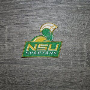 Norfolk State University NSU Spartans Embroidered Iron On Patch 3" x 2.5"